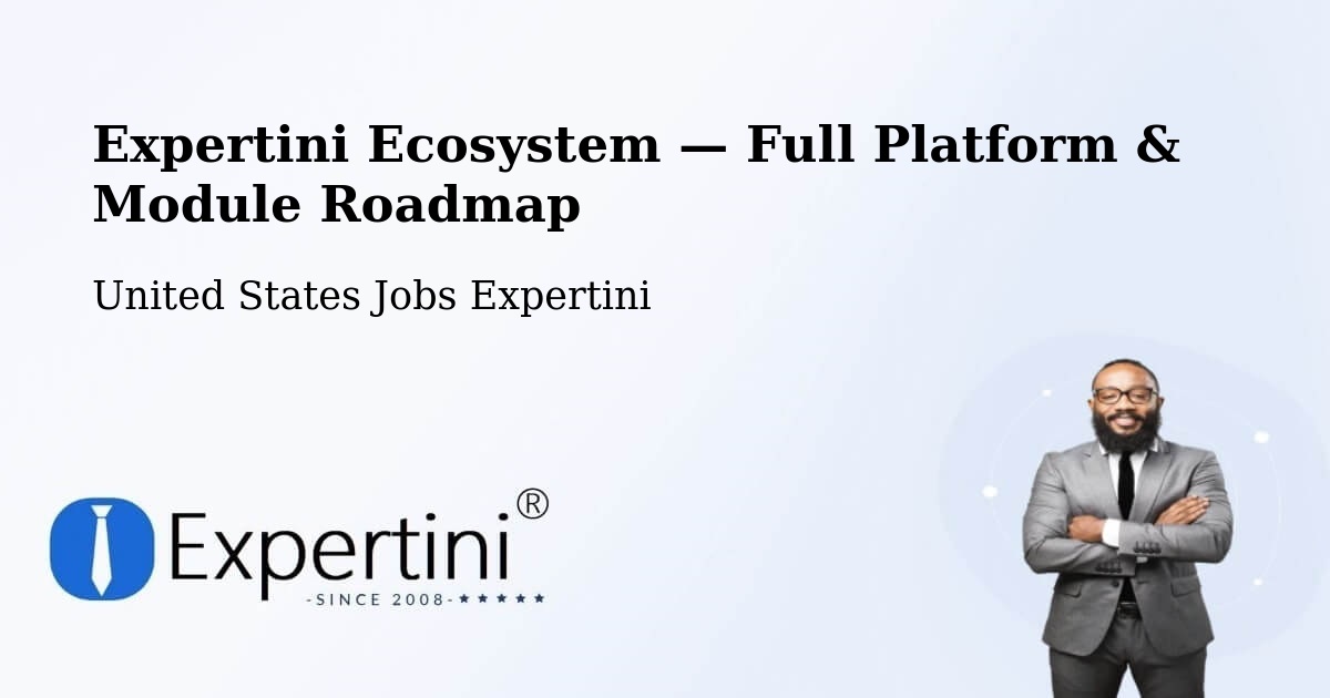 Expertini Ecosystem — Full Platform & Module Roadmap – Moody